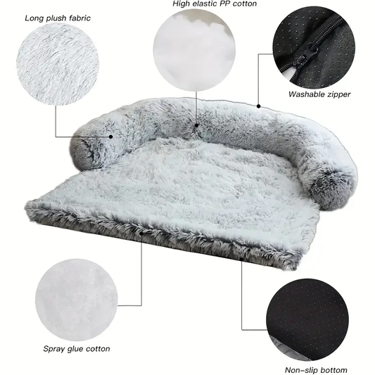 ArtemisTreats™ Calming Plush Bed - Comfort & Security Collection