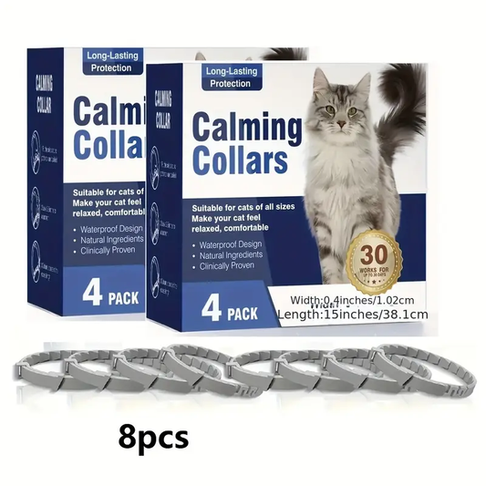 ArtemisTreats™ Calming Pheromone Collar (8pcs) - Comfort & Wellness Collection