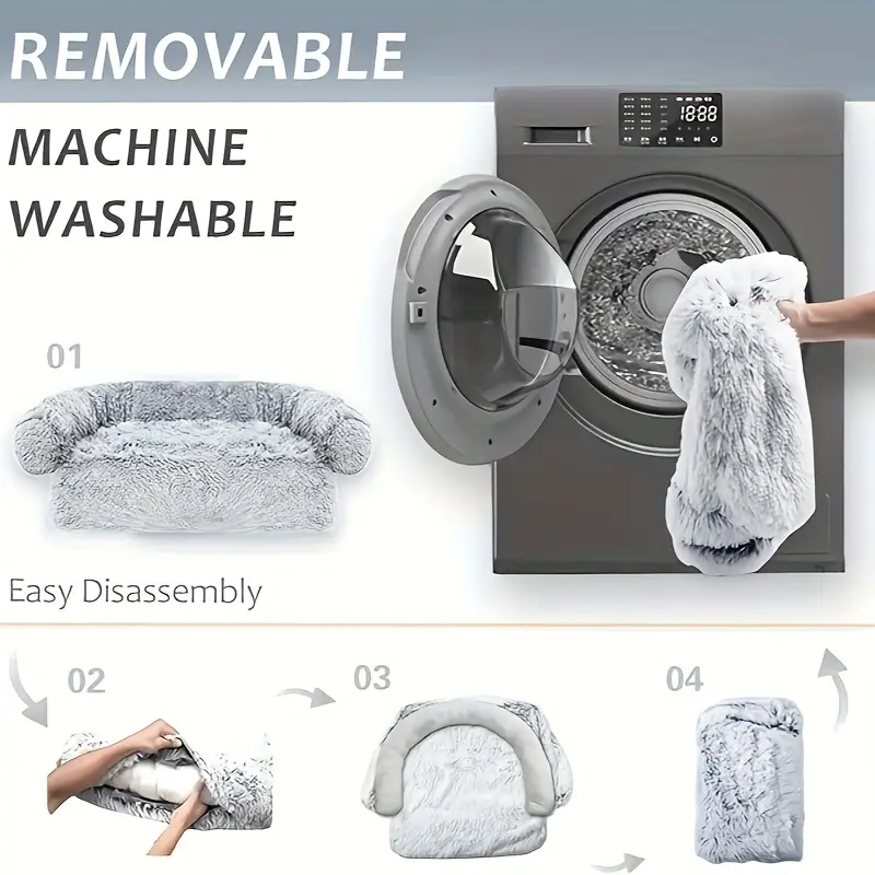 ArtemisTreats™ Calming Plush Bed - Comfort & Security Collection