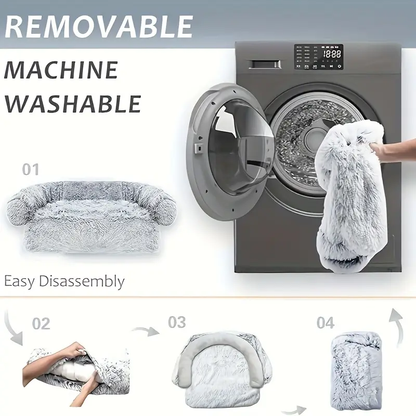 ArtemisTreats™ Calming Plush Bed - Comfort & Security Collection